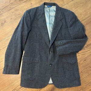 Vintage Pendleton Men's 100% Pure Virgin Wool Western Sports Coat/Blazer Sz. 44L